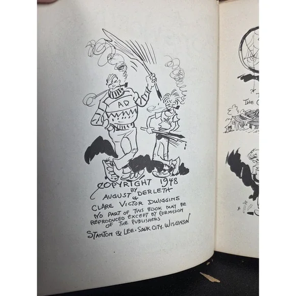 Signed By DWIG, IT'S A BOY'S WORLD, 1948, 1st Hardcover - Picture 5 of 12